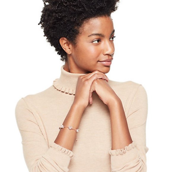 ♠️ Kate Spade Lady Marmalade Rose Gold Bracelet - Picture 2 of 4